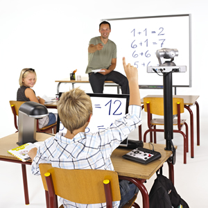 Skolmiljö där en COBRA HD DUO PANORAMA används